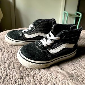 Toddler high top vans / size 7